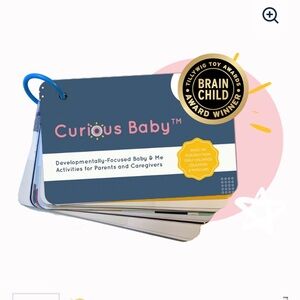 Curious Baby cards 0-12 mo